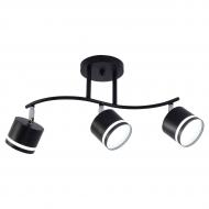 Люстра светодиодная ELIOS Soft 3x10 Вт GX53 черный DL1287