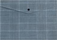 Папка на кнопке А4+ Tartan Gray Axent