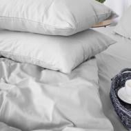 Комплект постельного белья MirSon Satin Premium 0251 Skyline светло-серый