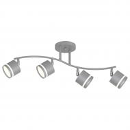 Люстра светодиодная ELIOS Soft 4x10 Вт GX53 серый DL1291