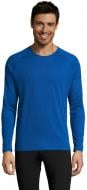 Футболка з довгим рукавом Sol's Sporty Lsl Men 02071241 р.M синій