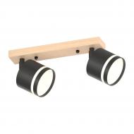 Спот ELIOS Pure 2x10 Вт G53 черный DL1292