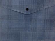 Папка на кнопке А5+ Tartan Blue Axent