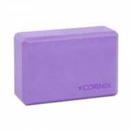 Блок для йоги Cornix XR-0101 фиолетовый
