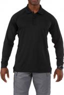 Сорочка поло з довгим рукавом 5.11 Tactical Perfomance Long Sleeve Polo [019] Black XL