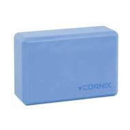 Блок для йоги Cornix XR-0102 синий Блок для йоги Cornix XR-0102 синий