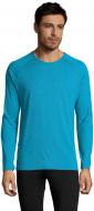 Футболка с длинным рукавом Sol's Sporty Lsl Men 02071321 р.S морская волна