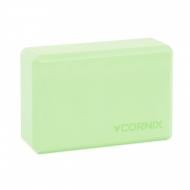 Блок для йоги Cornix XR-0103 зелений