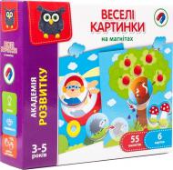 Игра настольная Vladi Toys магнитная Веселые картинки VT5422-06