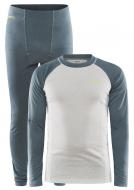 Комплект термобелья Craft CORE WARM BASELAYER SET M 1909709-613914 р.S серый