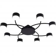 Люстра светодиодная ELIOS Jelly 8x10 Вт GX53 черный DL1307