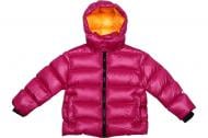 Куртка-пуховик для мальчиков Luna Kids р.128 розовый с оранжевым 203MHAA008