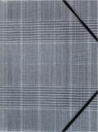 Папка на резинке А4+ Tartan Gray Axent