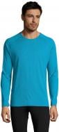 Футболка с длинным рукавом Sol's Sporty Lsl Men 02071321 р.XL морская волна