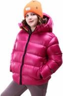 Куртка-пуховик унисекс Luna Kids р.134 розовый с оранжевым 203MHAA008