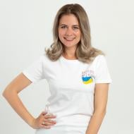 Футболка женская Sol's Imperial Women 190 Доброго вечора ми з України 11502102/127XL р.XL белый