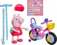 Интерактивный игровой набор Peppa Figurines Peppa – Пеппа на велосипеде G2177