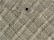 Папка на кнопці А5+ Tartan Olive Axent