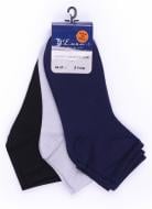 Набір шкарпеток жіночих Luna бавовна 2251720411012 р.25-27 см синій/чорний/сірий