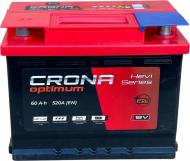 Аккумулятор автомобильный Kainar CRONA 60Ah 520A 12V «+» слева (СТ-00116612) Аккумулятор автомобильный Kainar CRONA 60Ah 520A 12V «+» слева (СТ-00116612)