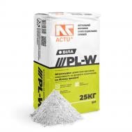 Штукатурка ACTU цементно-вапняна «PL-W» Біла, (Машинне/Ручне нанесення) 25 кг