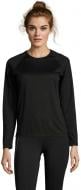 Футболка с длинным рукавом Sol's Sporty Lsl Women 02072312 р.L черный