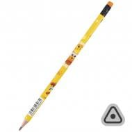 Карандаш графитный с ластиком Garfield GF25-046 KITE