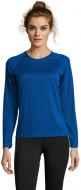 Футболка з довгим рукавом Sol's Sporty Lsl Women 02072241 р.M синій