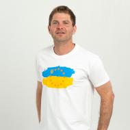 Футболка чоловіча Sol's Imperial 190 Ukraine-EU Flag 11500102/128S р.S білий Футболка чоловіча Sol's Imperial 190 Ukraine-EU Flag 11500102/128S р.S білий
