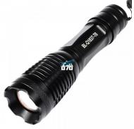 Фонарик Bailong Police Q1837-T6 черный