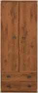 Шкаф гардеробный BRW Україна JSZF 2d2s 80 Indiana дуб шутер