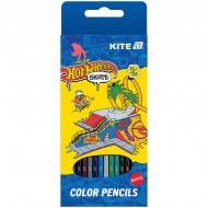 Карандаши цветные двухсторонние 12 шт. Hot Wheels HW25-054-2 KITE