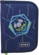 Пенал школьный без наполнения K19-622-16 GOAL KITE синий