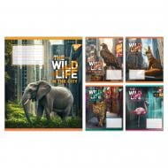 Зошит шкільний The wild in the city 96 аркушів у клітинку YES