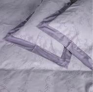 Комплект постільної білизни MirSon Pique Cotton Gray depth сірий