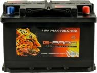Акумулятор автомобільний G-Pard 74Ah 720A 12V «+» праворуч (TRC074-00)