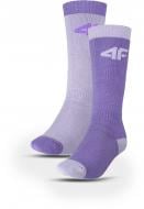 Носки 4F SOCKS FNK F141 (2PACK) 4FJWAW24UFSOF141-90S р.32-34 разноцветный