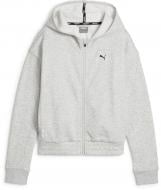 Джемпер Puma TRAIN FAVORITE FLEECE FULL ZIP 52423304 р.XL серый