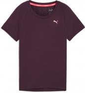 Футболка Puma RUN CLOUDSPUN SS TEE W 52496144 р.XL бордовий