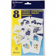 Трафарет БлоПен набор K+ для мальчиков 9996 k_8 148×210 мм Centropen