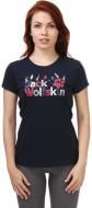Футболка Jack Wolfskin BRAND T W 1804391-1910 р.XS темно-синий