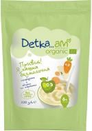 Каша безмолочна Bebi від 6 місяців Organic Кукурудзяна з яблуком і морквою 4820001521092 200 г