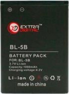 Аккумулятор EXTRADIGITAL Nokia BL-5B 1000 мА/ч (BMN6272) Аккумулятор EXTRADIGITAL Nokia BL-5B 1000 мА/ч (BMN6272)