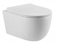 Унитаз подвесной VOLLE TOLEDO 2.0 VORTICE, 49*36*34см, сиденье Duroplast slow-closing Унитаз подвесной VOLLE TOLEDO 2.0 VORTICE, 49*36*34см, сиденье Duroplast slow-closing