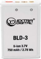 Аккумулятор EXTRADIGITAL Nokia BLD-3 750 мА/ч (BMN6287)