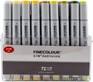 Набор двусторонних маркеров FINECOLOUR Sketchmarker 72 цвета EF100-TB72 разноцветный 