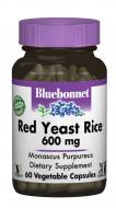 Червоний Дріжджовий Рис 600мг Bluebonnet Nutrition 60 гелевих капсул