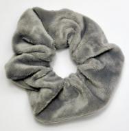 Резинка для волосся MISO accessory плюш сіра мах