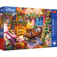 Пазлы Trefl 1000 XMAS Premium Plus Праздничный коттедж Disney 10916 Пазлы Trefl 1000 XMAS Premium Plus Праздничный коттедж Disney 10916
