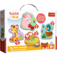 Пазлы Trefl Baby Classic Детеныши животных 36135 Пазлы Trefl Baby Classic Детеныши животных 36135